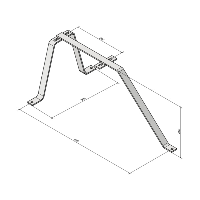 Tripod Bracket Wall Mount 250mm