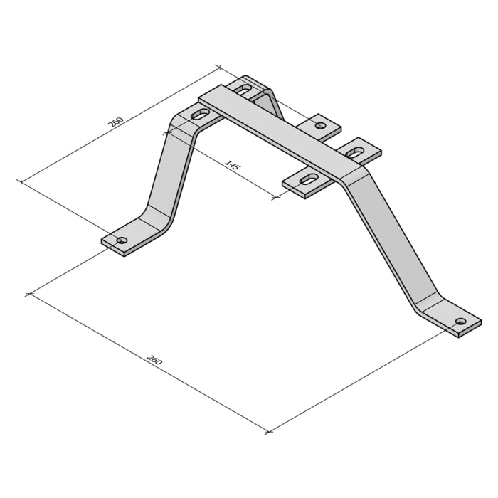 Tripod Bracket Wall Mount 100mm