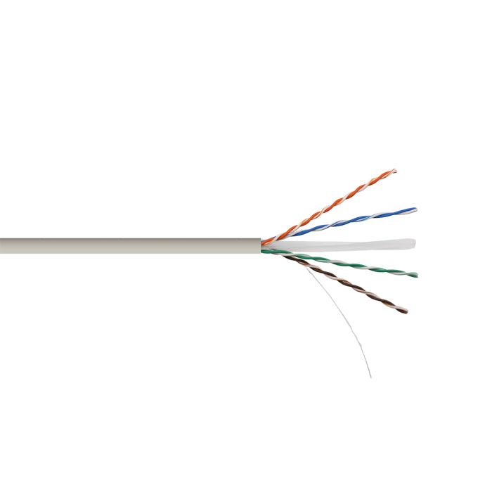 Linkbasic 305m Drum Cat6a Solid Grey UTP Cable