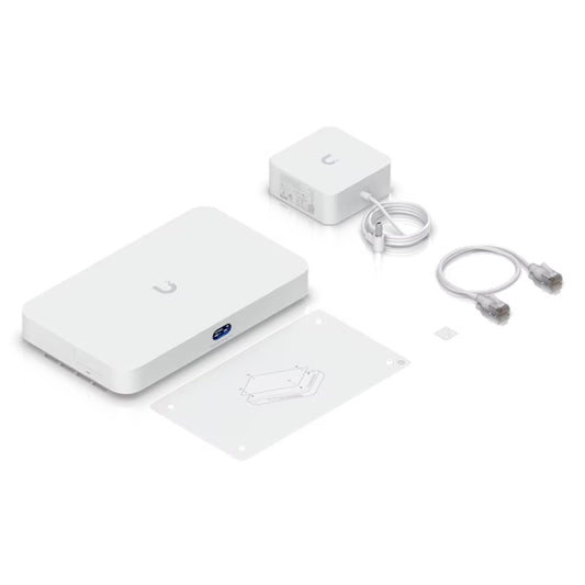Ubiquiti 10G Multi-WAN UniFi Cloud Gateway Fiber with M.2 SSD Tray | UCG-Fiber & UACC-SSD-Tray