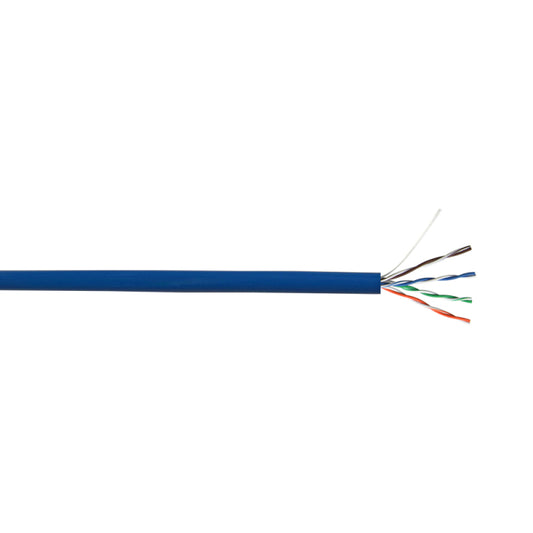 Linkbasic 305m Box Cat5e Solid Blue UTP Cable