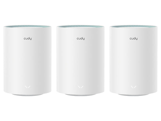 Cudy Dual Band WiFi 5 1200Mbps Gigabit Mesh 3 Pack | M1300 (3-Pack)