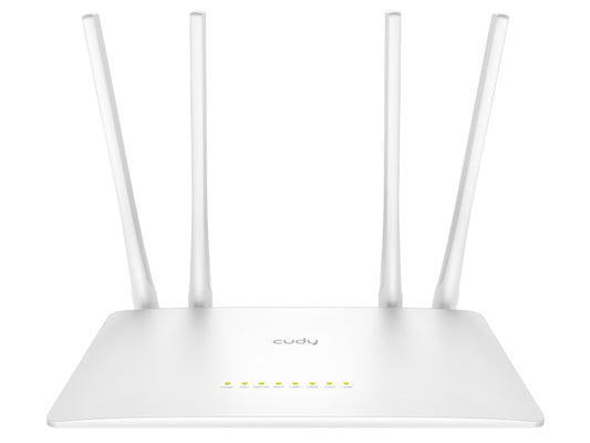 Cudy Dual Band WiFi 5 1200Mbps 5dBi Fast Ethernet Router | WR1200