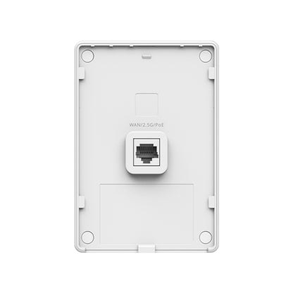 Reyee Dual Band WiFi 7 3600Mbps 4 Port Gigabit Mesh In-Wall AP | RG-RAP72-Wall