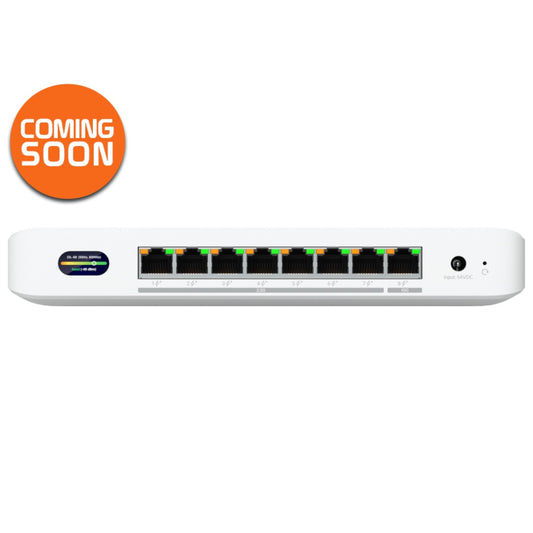 Ubiquiti UniFi Device Bridge WiFi 7 Switch 35W 7x 2.5G PoE 1x 10G PoE | UDB-Switch